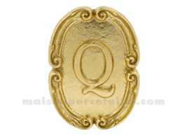DÉCO MURALE ALPHABET Q L7,2 P1,2 H10CM