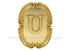 DÉCO MURALE ALPHABET U L7,2 P1,2 H10CM