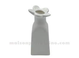 DÉCO SOLIFLORE FLEUR MM BLANC CASSÉ D6 H15CM