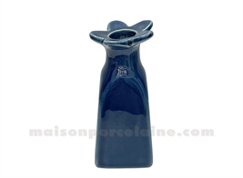 DÉCO SOLIFLORE FLEUR PM BLEU D5,5 H11,5CM