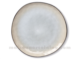 DINNER PLATE STONEWARE MEDARD DE NOBLAT SHADOW NACRE 28CM