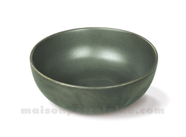 DISH PORCELAIN 'OKRA OLIVE' 10X5CM