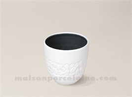 GOBELET EXPRESSO BISCUIT PORCELAINE DE LIMOGES 12CL