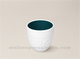 GOBELET EXPRESSO BISCUIT PORCELAINE DE LIMOGES 12CL