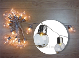 GUIRLANDE LUMINEUSE GUINGUETTE 20 LAMPES LED