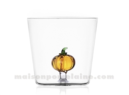 ICHENDORF  - LEGUMES - GOBELET CITROUILLE H8 X8,5CM 35CL
