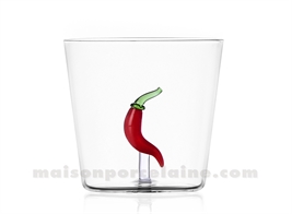 ICHENDORF  - LEGUMES - GOBELET PIMENT CHILI H8 X8,5CM 35CL