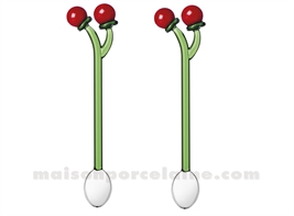 ICHENDORF  - LEGUMES - SET 2 CUILLERES TOMATE