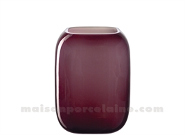 MILANO - VASE BORDEAUX 20X15X15CM