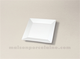 MISE EN BOUCHE PORCELAINE BLANCHE CARREE KYOTO 7X7