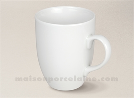 MUG PORCELAINE BLANCHE ARTOIS 10.5X8.3 CM 37CL