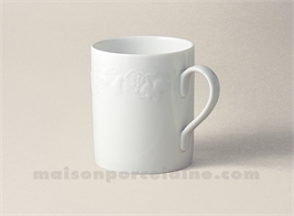 MUG PORCELAINE BLANCHE CALIFORNIA PORCELAINE BLANCHE D8X9.5 25CL