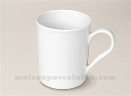 MUG PORCELAINE BLANCHE SOLOGNE 9.2X7,7CM 27CL