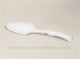 PELLE TARTE PORCELAINE BLANCHE LIMOGES 26.5X5