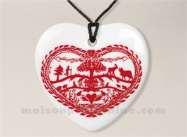 PENDENTIF/MEDAILLON COEUR 4,6X5,3