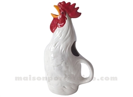 PICHET CERAMIC COQ L13,9 P10,9 H24,2CM