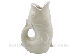 PICHET VASE POISSON GM SABLE L16,5 P11 H25,3CM