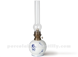 PIED DE LAMPE BOULE PETROLE LIMOGES 45X15