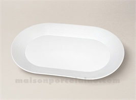 PLAT OVALE ZEBRA 32CM