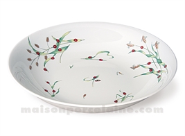 PLAT CREUX LIMOGES COUPE EMPIRE D28