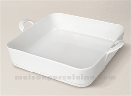 PLAT FOUR GRATIN CARRE TOSCANE 27X27CM