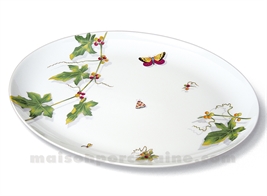 PLAT OVALE LIMOGES ENVIE 37X27