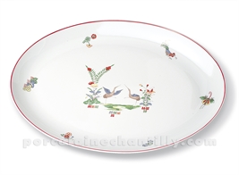 PLAT OVALE LIMOGES ENVIE 37X27