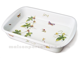 PLAT ROTIR RECTANGULAIRE HAUT CULINAIRE 3 TOQUES 41X26X7 3.6L1X26X7 3