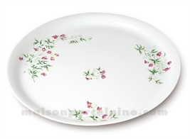 PLAT CAKE LIMOGES EMPIRE 37X15 - Maison de la Porcelaine