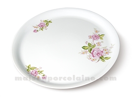 PLAT TARTE LIMOGES EMPIRE D32