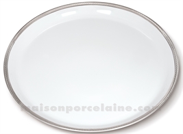 PLAT TARTE LIMOGES EMPIRE D32