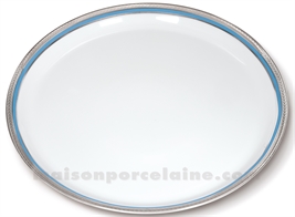 PLAT TARTE LIMOGES EMPIRE D32