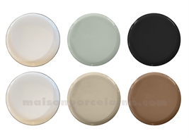 PLATEAU ROND NEUTRE ASSORTIE D35 H2CM