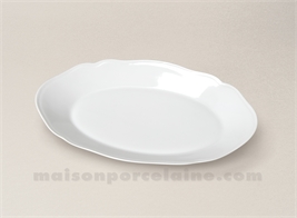RAVIER LIMOGES PORCELAINE BLANCHE COLBERT 24X17