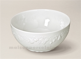 SALADIER CALIFORNIA LIMOGES PORCELAINE BLANCHE PM D21