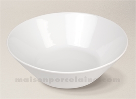 SALADIER PORCELAINE BLANCHE AUCKLAND GM D24
