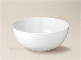 SALADIER PORCELAINE BLANCHE BOULE ARTOIS N°6 17X6.5