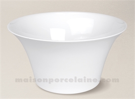 SALADIERPORCELAINE BLANCHE HAUSSMANN FABRIQUE EN FRANCE D28CM