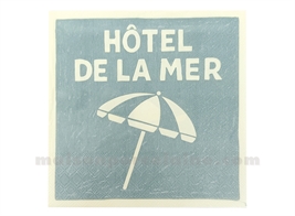 SERVIETTE PAPIER HÔTEL DE LA MER X20