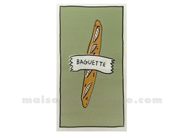 SERVIETTE PAPIER RECTANGLE BAGUETTE X15