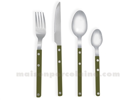 SET INDIV COUVERTS 4PCS GUSTAVE KAKI