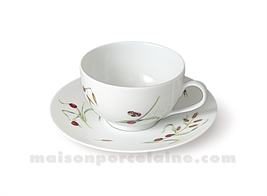 TASSE CAFE+SOUCOUPE ENVIE 14CL