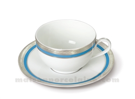 TASSE CAFE+SOUCOUPE LIMOGES ENVIE 14CL
