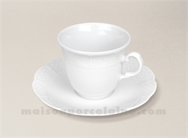 TASSE CAFE+SOUCOUPE NATACHA 12CL