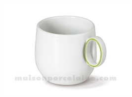 TASSE TISANE EMPILABLE + FILTRE METAL 30CL - Maison de la Porcelaine