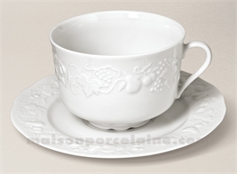 MOULE TARTE CALIFORNIA PORCELAINE BLANCHE INDIVIDUEL D12 - Maison de la  Porcelaine