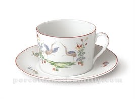 TASSE DEJEUNER+SOUCOUPE LIMOGES EMPIRE 10X7X17.5 3