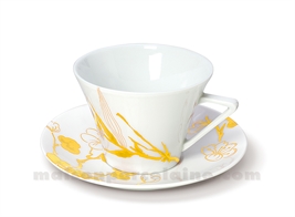 TASSE DEJEUNER+SOUCOUPE LIMOGES HAUSSMANN 37CL