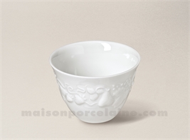 TASSE MEDINE CALIFORNIA LIMOGES PORCELAINE BLANCHE 7CL 7X5