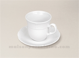 TASSE MOKA+SOUCOUPE NATACHA 8CL